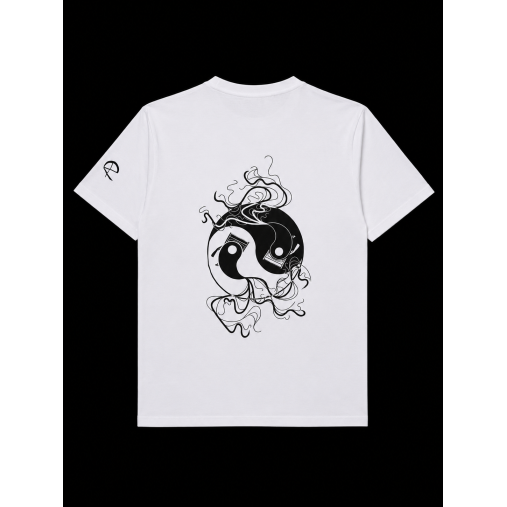T-shirt « Yin » blanc