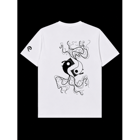 T-shirt « Yang clipper » blanc