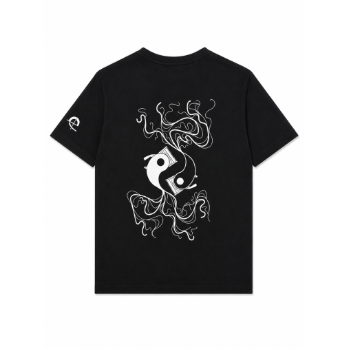 T-shirt « yang clipper » noir