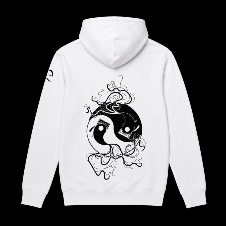 Sweat zippé « Tao » à capuche