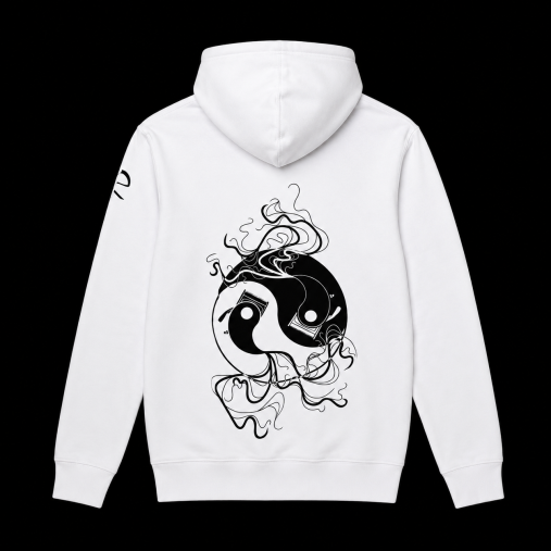 Sweat zippé « Tao » à capuche