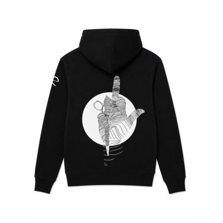 Sweat zippé « Fuckin scissors » à) capuche