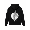 Sweat zippé « Fuckin scissors » à) capuche