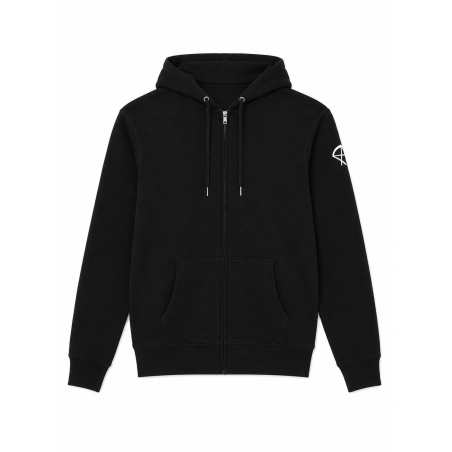 Sweat zippé « Fuckin scissors » à) capuche