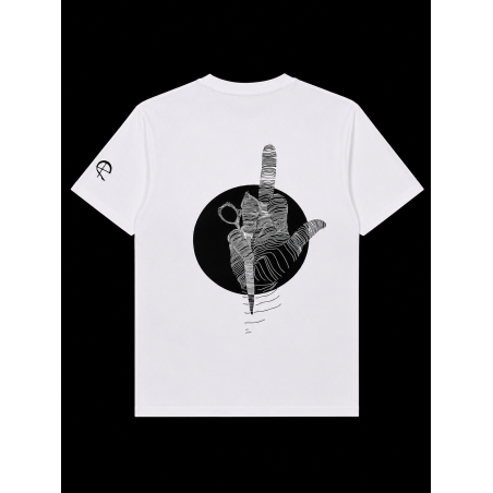 T-shirt blanc « fuckin’scissors »